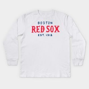 Boston Red Soooox Kids Long Sleeve T-Shirt